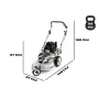 Cortacésped profesional de 3 ruedas Grin SPM53A Kawasaki | Fershop
