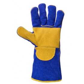 Guanti saldatore blu/giallo - tg.10 - 47 top