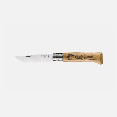 Cuchillo de pescado Opinel - n° 8 - m/roble