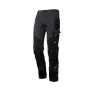 Bonitos pantalones elásticos - talla S - gris/negro