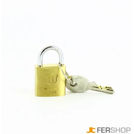 Candado ft italia clásico - mm.20 - latón