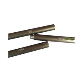 Triplometro aluminio 1 3 a pz.3 incorp m-burbuja.