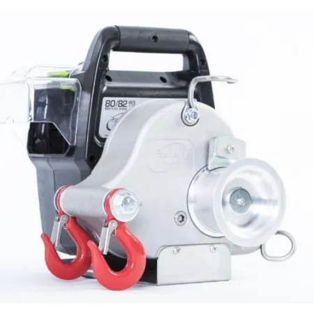 Cabrestante portátil 82v - pcw3000 li - con batería de 2,5ah y cuerda de 50m