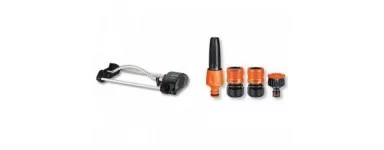 Todo para el riego: enrolladores, lanzas, racores, mangueras, aspersores.